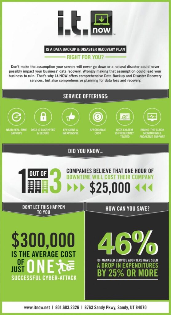 Backup and Disaster Recovery Infographic