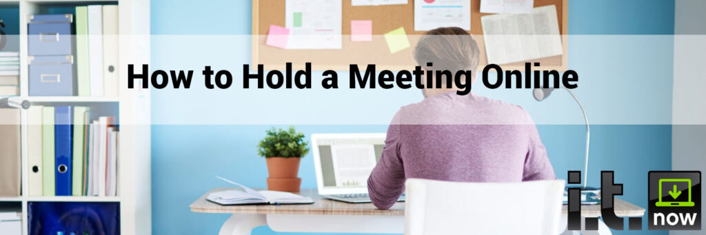 how to hold a meeting online