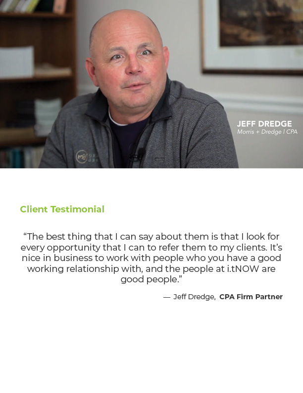 CPA Firm client testimonial