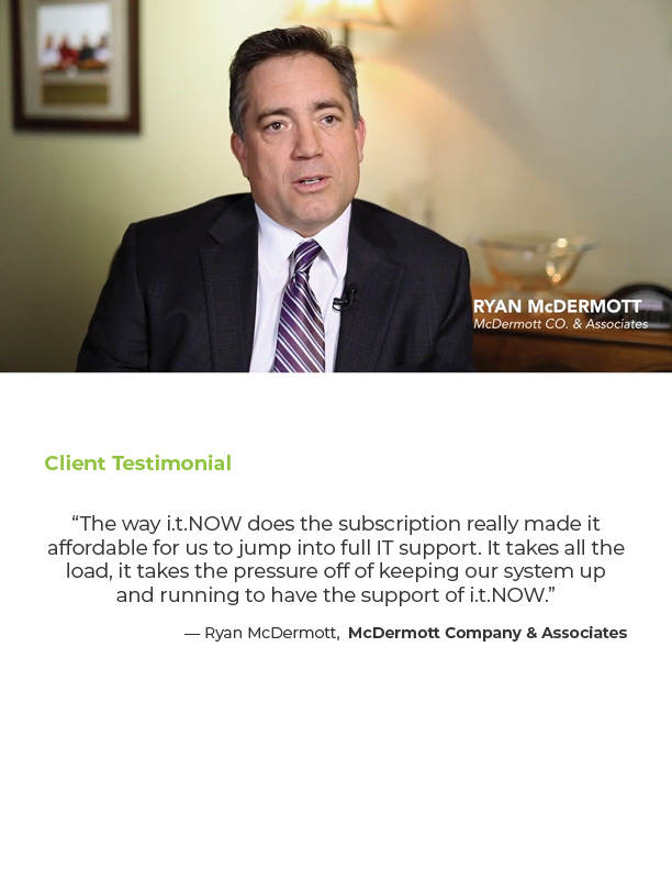 McDermott Company & Associates client testimonial