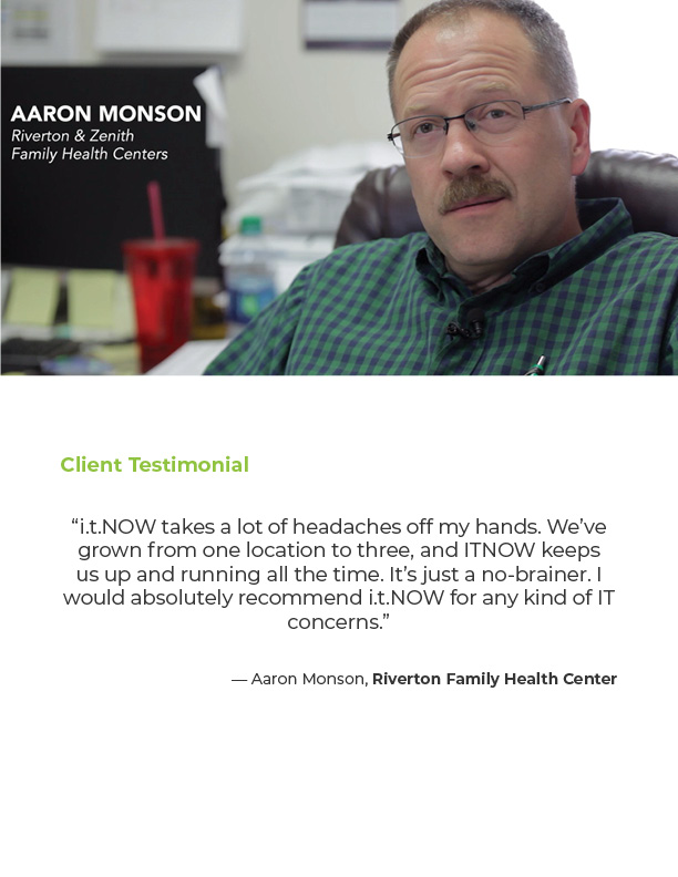 Riverton Family Health Center client testimonial