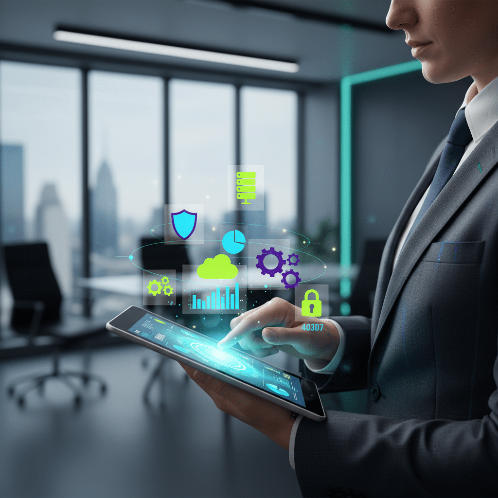 CEO Leadership - Executive making strategic IT decisions